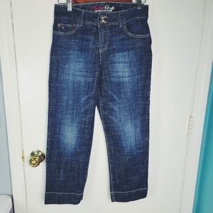 Tommy Hilfiger Hope Crop Jean's Sz 4